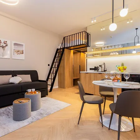 Apartmán Glow Apartments - Apartamenty Baltic Plaza Stogi Gdaňsk