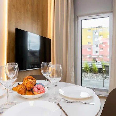 Apartmán Glow Apartments - Apartamenty Baltic Plaza Stogi