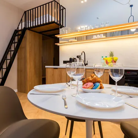 Apartmán Glow Apartments - Apartamenty Baltic Plaza Stogi
