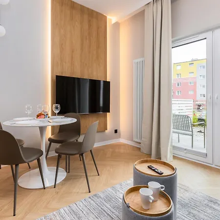 Glow Apartments - Apartamenty Baltic Plaza Stogi * Gdaňsk